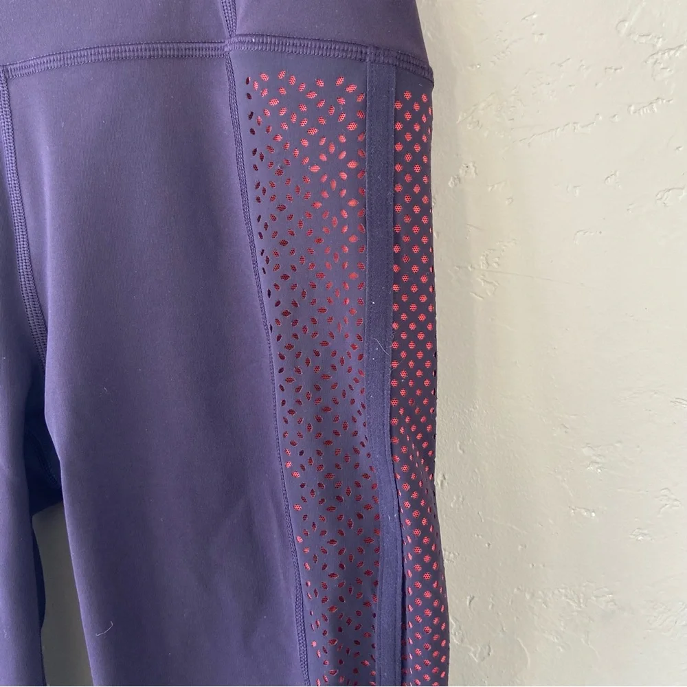 Lululemon Get Your Peek On Crop Leggings women's sz 4 - Picture 5 of 6